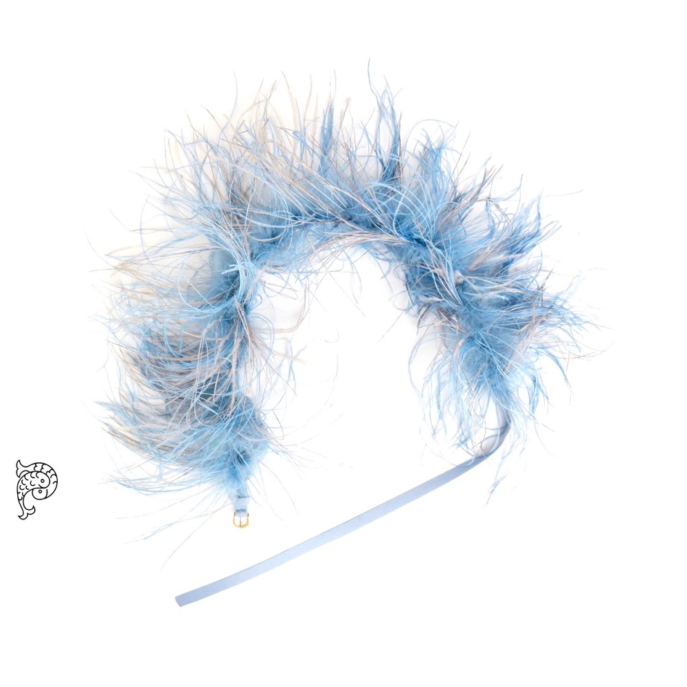 Emilio Pucci embellished waist belt - Feather Belt